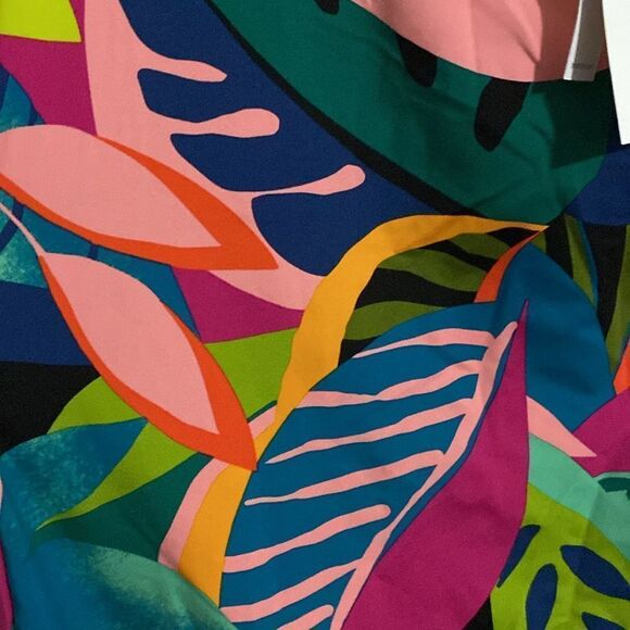 NWT- Trina Turk- Rainforest Swim tunic cover-up- Size Medium - Picture 9 of 12